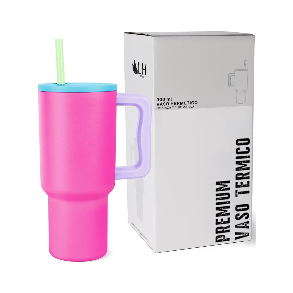 Vaso Térmico Premium 900 ml Fucsia